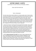 Grade 12 History notes-Vietnam war essay 