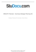 MNG3701 - Strategic Management