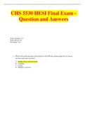  CHS 5530 HESI Final Exam - Question and Answers.pdf (COMPLETE)