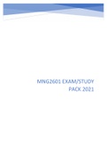 MNG2601 EXAM/STUDY PACK