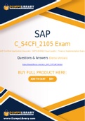 SAP C_S4CFI_2105 Dumps - You Can Pass The C_S4CFI_2105 Exam On The First Try