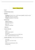 NURSING 400 - Exam 2 Study Guide.