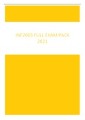 INF2603 - Full 2021 Exam pack