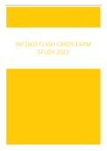 INF2603 ALL CHAPTER STUDY FLASH CARDS FOR EXAM