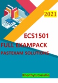 ECS15012023 FULL EXAMPACK LATEST PAST PAPERS AND ASSIGNMENTS SOLUTIONS AND QUESTIONS COMPREHENSIVE PACK FOR EXAM AND ASSIGNMENT PREP