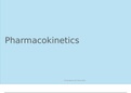 Pharmacology 1: Pharmacokinetics