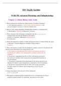 Exam (elaborations) NURS 501 