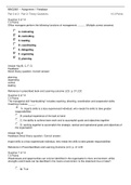MNG2601 TEST BANK THEORY QUESTIONS ASSIGNMENT 1