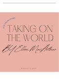 Taking on the World - Ellen MacArthur | Exam-Style Questions GCSE / IGCSE - Study Notes