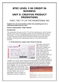 Unit 9: Creative Product Promotion - P2