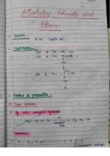 Class notes Chemistry : Textbook For Class XII