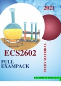 ECS2602- 2021 ONLINE MULTIPLE CHOICE ANSWERS AND QUESTIONS