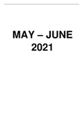 MAC3702 JUNE 2021 MEMO