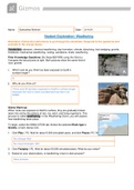 Gizmo Weathering | Student Exploration: Weathering 2021 | ALL ANSWERS CORRECT