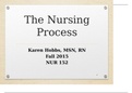 Nursing Process Spring 16 STUDENT