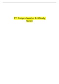 ATI Comprehensive Exit Study Guide