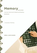 (iPad) Introductory Psychology I - Memory
