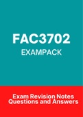 FAC3702 - EXAM PACK (2022)