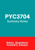 PYC3704 - Summary Notes (Psychological Research)