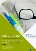 MNG- 3702 STRATEGIC IMPLEMENTATION CASE STUDY