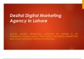 Dezital, Best Digital Marketing Agency in Lahore - Digital Marketing Services