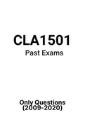 CLA1501 - Exam Questions PACK (2009-2020) 