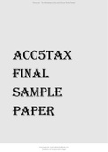 ACC5TAX FINAL SAMPLE PAPER.
