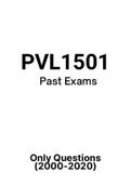 PVL1501 - Past Exam Papers (2000-2020)