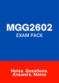 MGG2602 - EXAM PACK (2022)