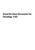 Final Revision Document for Sociology 1502.