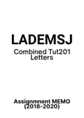 LADEMSJ - Tutorial Letters 201 (Merged) (2018-2020) (Questions&Answers)
