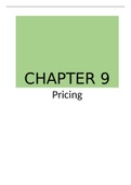 Chapter 9 Pricing 
