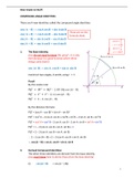 Trigonometry Compound Angles 