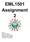 EML1501 Assignment 2