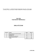 TAX3702 LATEST REVISION PACK-EXAM