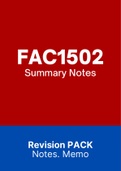 FAC1502 - Notes (Summary)