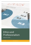 Ethics and Professionalism Notes IEB/DBE Business Studies