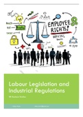 Labour Relations and Industrial Regulations Notes IEB/DBE Business Studies ISBN: 9781510420090 