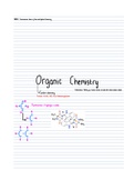 Thorough notes that cover all important and confusing issues in the chemistry (IEB) organic chemistry section  
