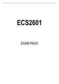 ECS2601 EXAM PACK 2022
