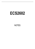 ECS2602 Summarised Study Notes