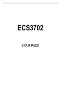 ECS3702 EXAM PACK 2022