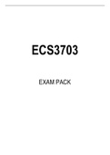 ECS3703  EXAM PACK 2022