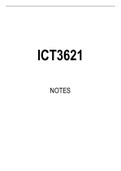 ICT3621 Summarised Study Notes