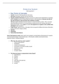 MedSurg Endocrine Study Guide 