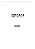 IOP2605 Summarised Study Notes
