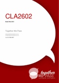 CLA2602,Together We Pass
