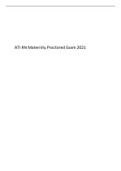 ATI RN Maternity Proctored Exam 2021