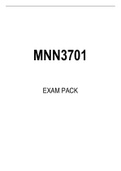 MNN3701 EXAM PACK 2022