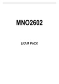 MNO2602 EXAM PACK 2022